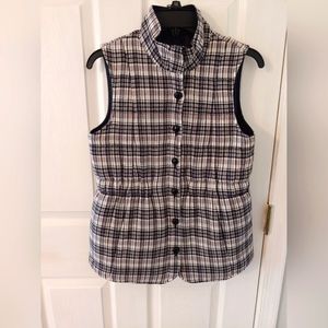 Plaid Vest